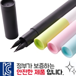 [바닐라원통세트]흑목원형미두연필3P